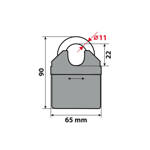 Lant antifurt cu lacat Lampa C-Lock 200 [3]