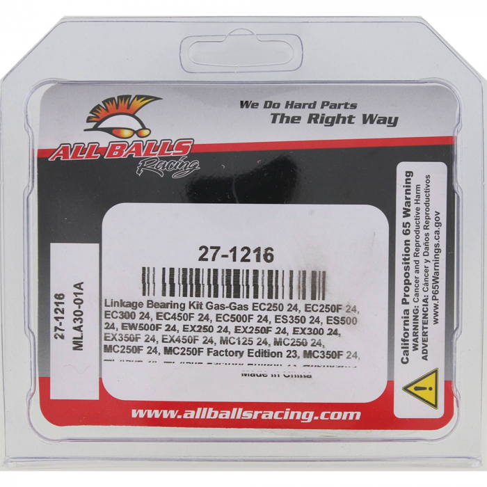 Linkage Bearing Kit All Balls Racing SALB27-1216 [4]