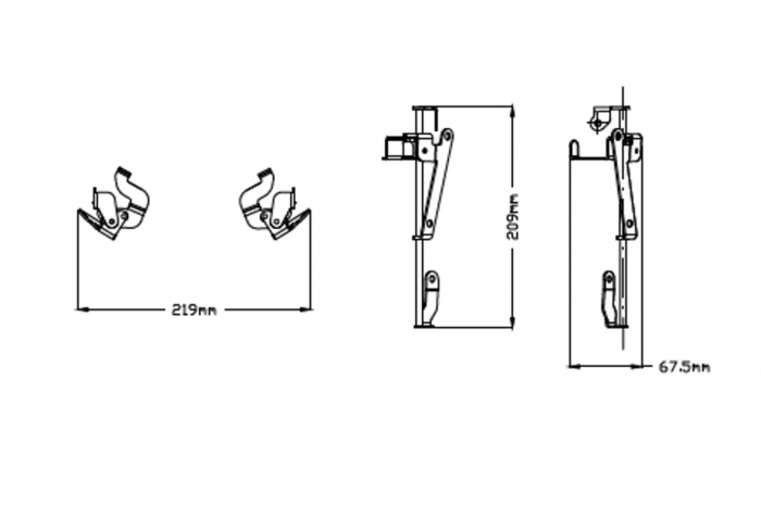 Manual regulation system PUIG 3732N Negru [8]