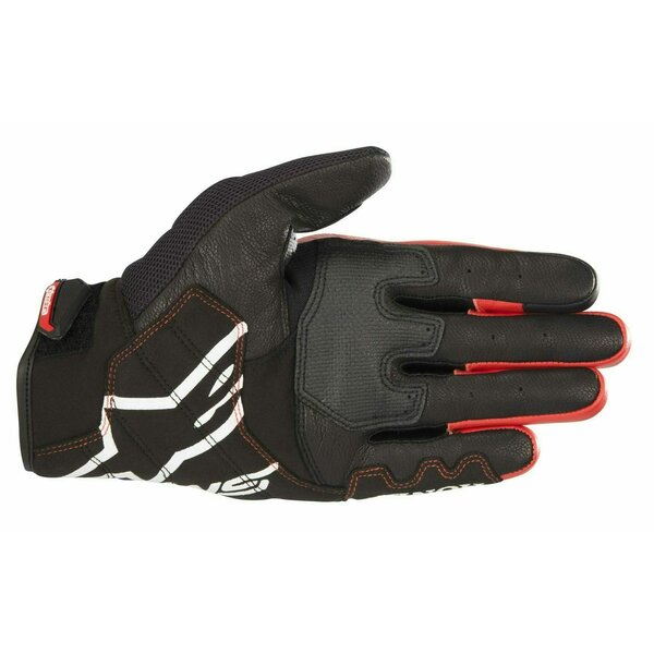 Manusi de piele Alpinestars SMX-2 V2 Air Carbon Honda Edition [2]