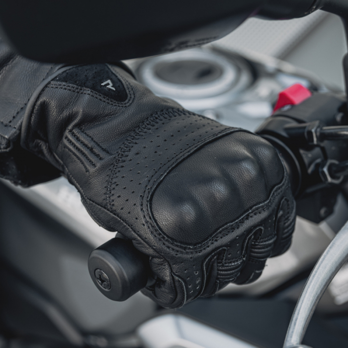 Manusi moto de piele Rebelhorn Thug II Perforated  [5]