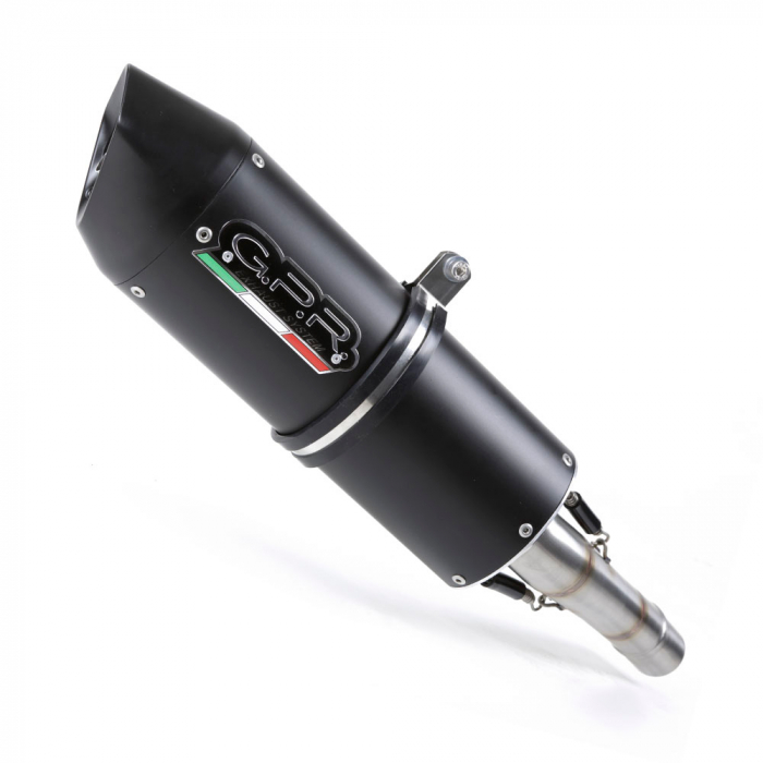 Mid-full system exhaust GPR FURORE S.15.FUNE Matte Black including removable db killer [1]