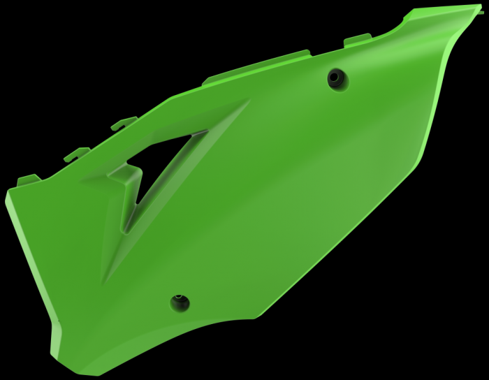 Panouri laterale POLISPORT (pair) restyling verde [1]