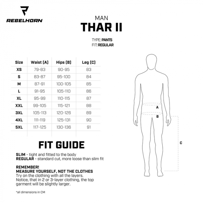 Pantaloni moto textil Rebelhorn Thar II [4]