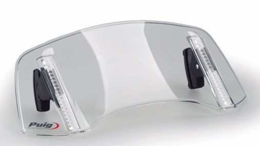 Parbriz PUIG TOURING WITH VISOR 21343W transparent [2]