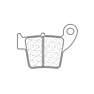 Placute de frana CL BRAKES 1076 MX10 (XC7) [2]