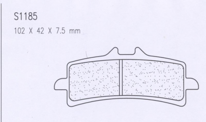 Placute de frana CL BRAKES 1185 A3+ [1]