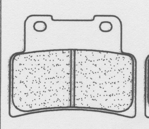 Placute de frana CL BRAKES 1187 XBK5 [1]