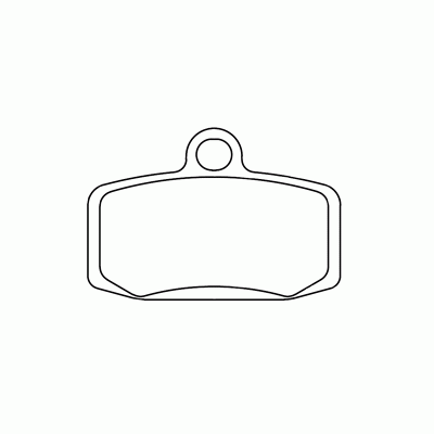 Placute de frana CL BRAKES 1228 MX10 [1]