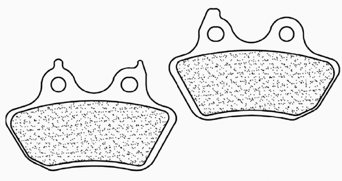 Placute de frana CL BRAKES 1237 RX3 [1]