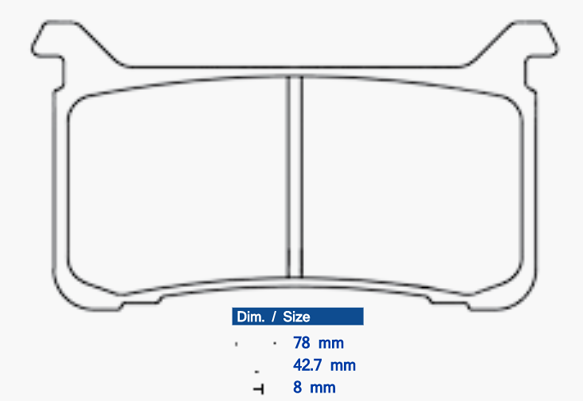 Placute de frana CL BRAKES 1252 A3+ [1]