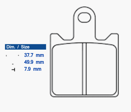 Placute de frana CL BRAKES 1253 A3+ [1]