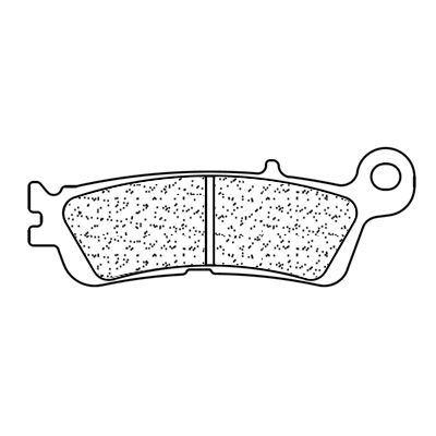 Placute de frana CL BRAKES 1267 MX10 [2]