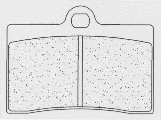 Placute de frana CL BRAKES 2247 C60 (C59) [1]