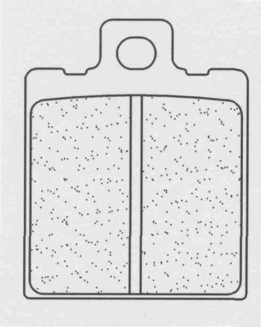 Placute de frana CL BRAKES 2249 A3+ [1]