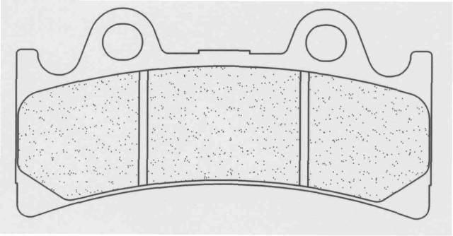 Placute de frana CL BRAKES 2254 XBK5 [1]