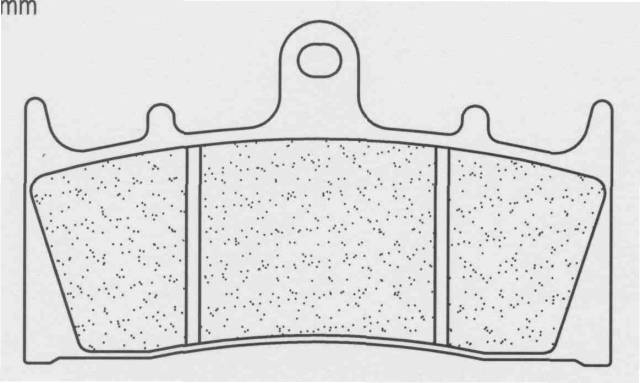 Placute de frana CL BRAKES 2255 XBK5 [1]