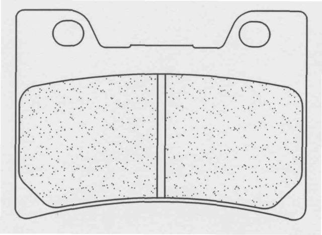 Placute de frana CL BRAKES 2309 XBK5 [1]