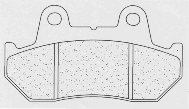 Placute de frana CL BRAKES 2382 A3+ [1]