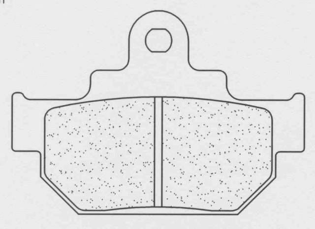 Placute de frana CL BRAKES 2386 A3+ [1]