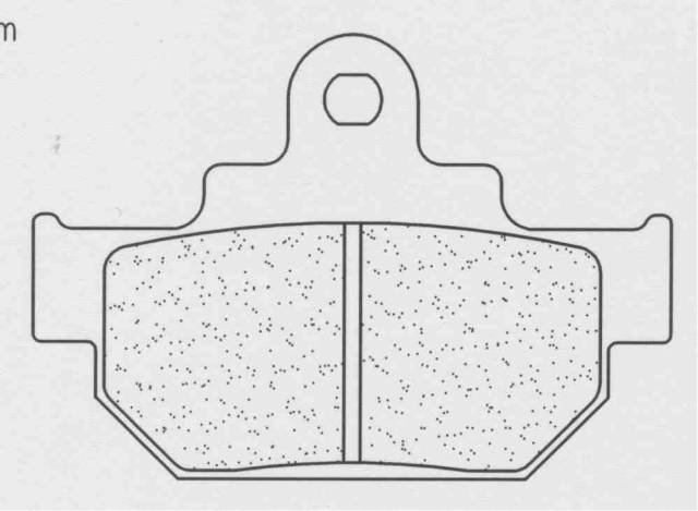 Placute de frana CL BRAKES 2387 S4 [1]