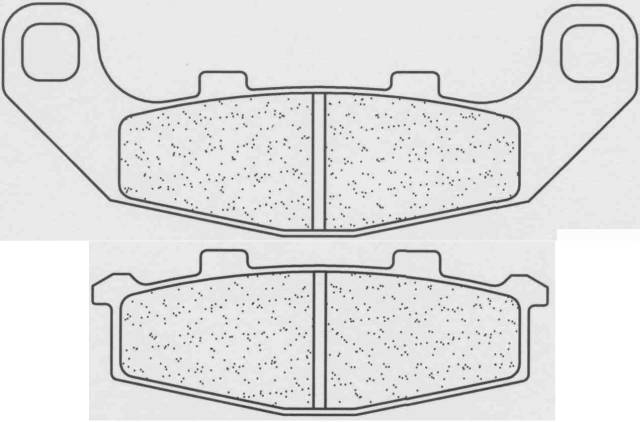 Placute de frana CL BRAKES 2389 A3+ [1]