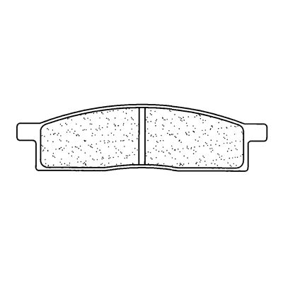 Placute de frana CL BRAKES 2424 X1 [1]