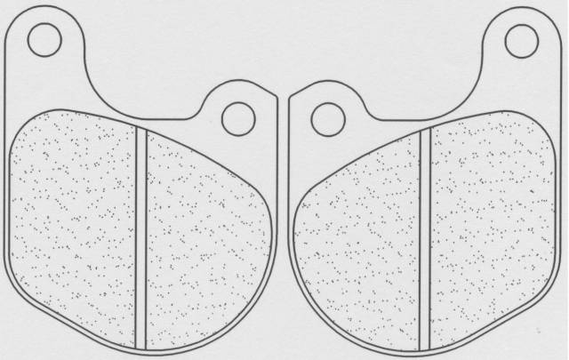 Placute de frana CL BRAKES 2700 A3+ [1]