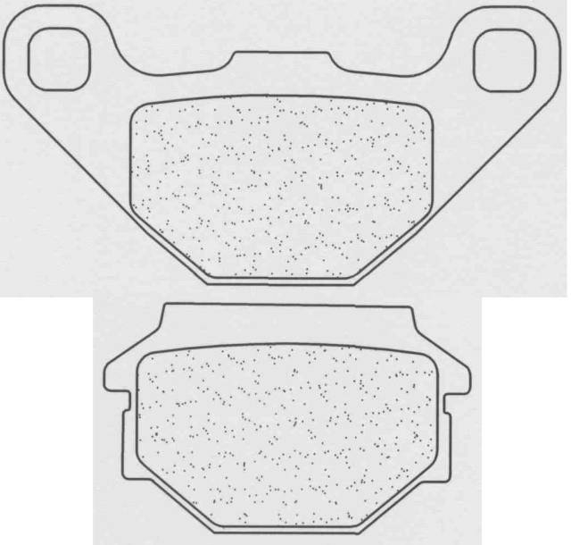 Placute de frana CL BRAKES 3024 SC [1]