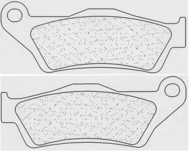 Placute de frana CL BRAKES 3028 MSC [1]