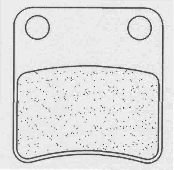 Placute de frana CL BRAKES 3038 SC [1]