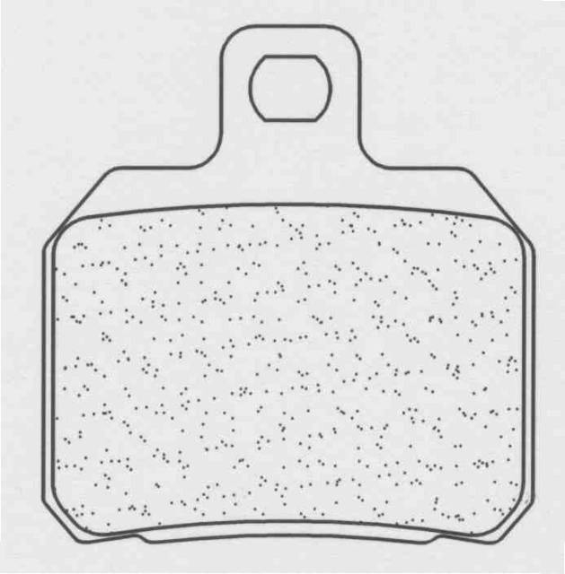 Placute de frana CL BRAKES 3057 MSC [1]