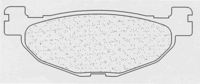 Placute de frana CL BRAKES 3075 MSC [1]
