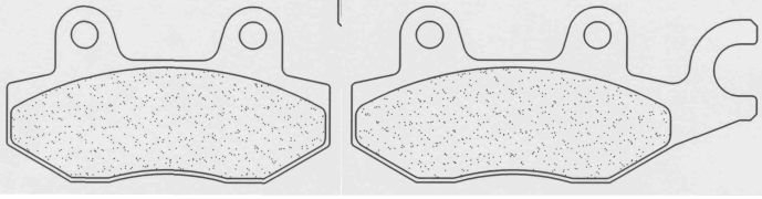 Placute de frana CL BRAKES 3086 MSC [1]