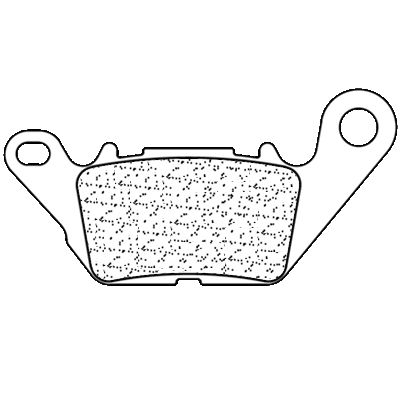 Placute de frana CL BRAKES 3117 MSC [2]