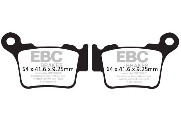 Placute de frana EBC EPFA368HH [1]