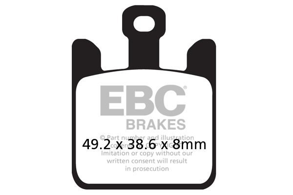 Placute de frana EBC FA369/4HH [1]