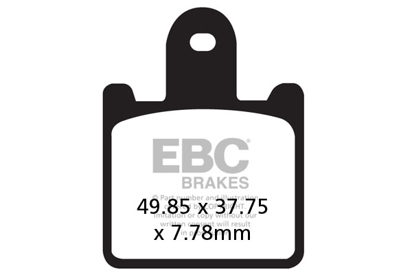 Placute de frana EBC EPFA417/4HH [1]