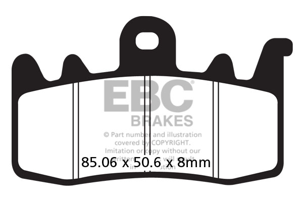 Placute de frana EBC FA630HH [1]