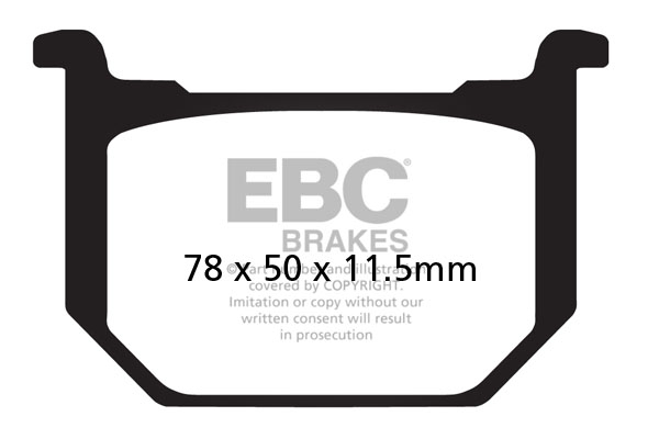 Placute de frana EBC FA051 [1]
