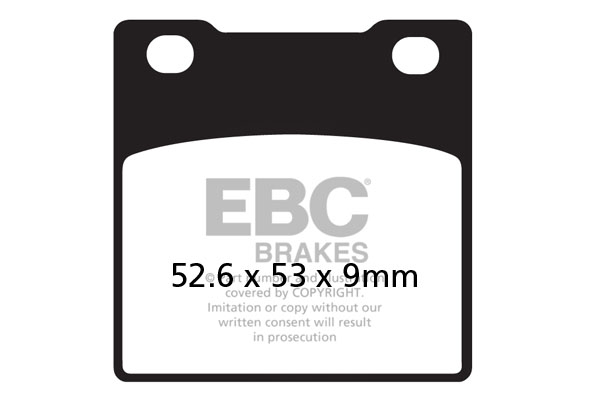 Placute de frana EBC FA063 [1]