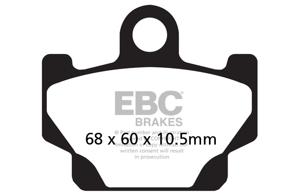 Placute de frana EBC FA081 [1]