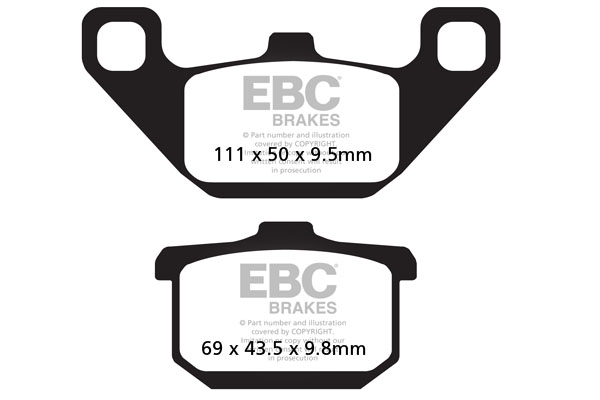 Placute de frana EBC FA085V [1]