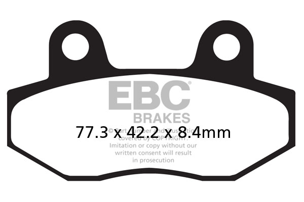 Placute de frana EBC FA086/2 [1]