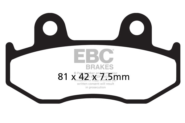 Placute de frana EBC FA092R [1]