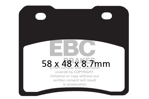Placute de frana EBC FA102 [1]