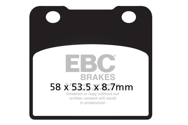 Placute de frana EBC FA103HH [1]