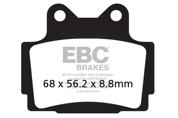 Placute de frana EBC FA104HH [1]