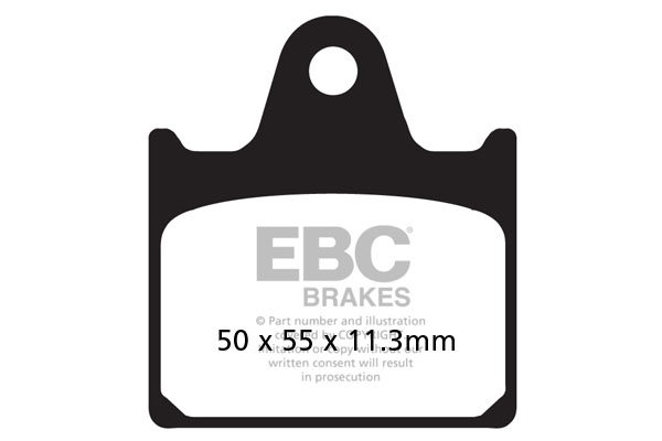 Placute de frana EBC FA109 [1]