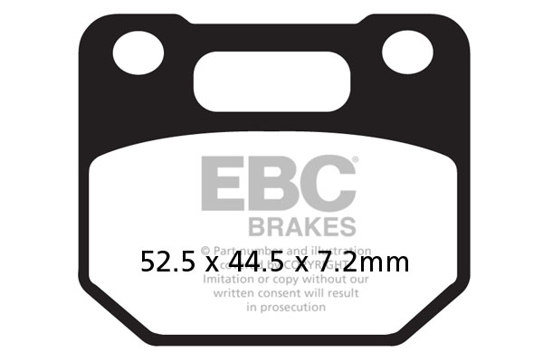 Placute de frana EBC FA110 [1]